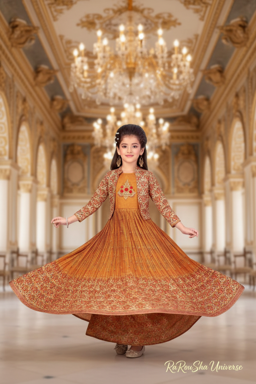 Amber Oranje Jurk - Paleis