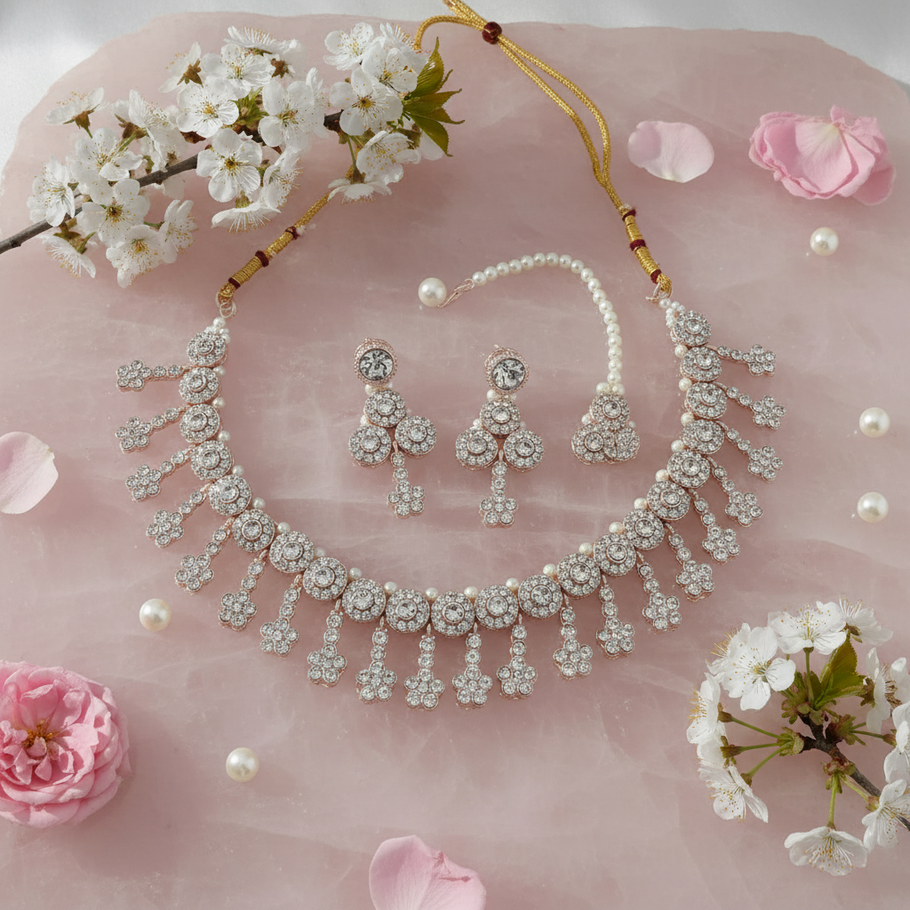 Crystal White - Roze kwarts
