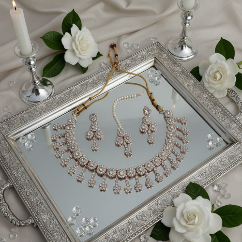 Crystal White - Zilver spiegel nieuw
