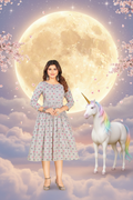 Dames Kurti - Magische Setting