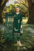 Dames Salwar Kameez Groen - Betoverd Woud