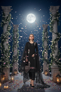 Dames Salwar Kameez Zwart - Maanpaleis
