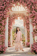 Girls Kurti Set Roze – Rozentuin