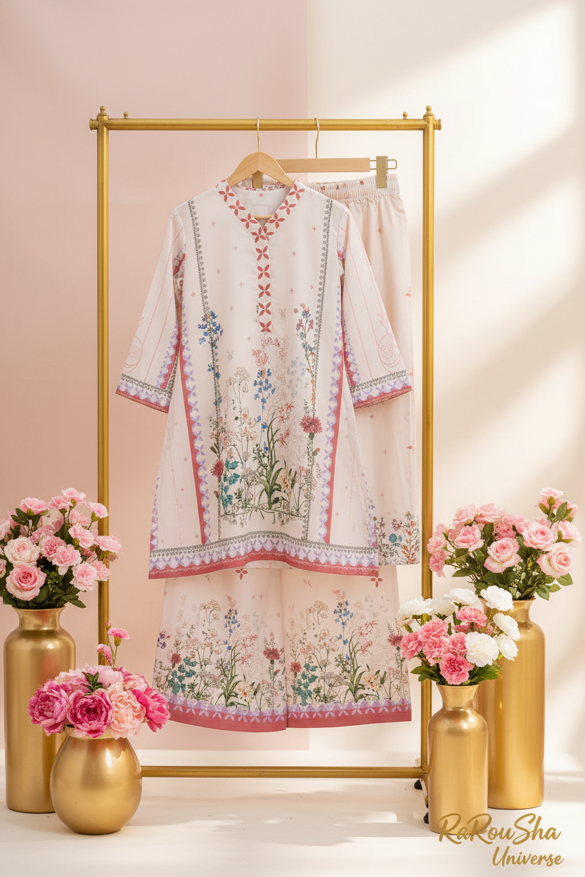 Girls Kurti Set Wit – Lifestyle