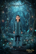 Girls Kurti Set Zwart – Fantasy Tuin