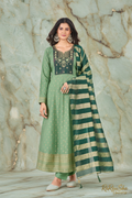 Green Anarkali Set - v2