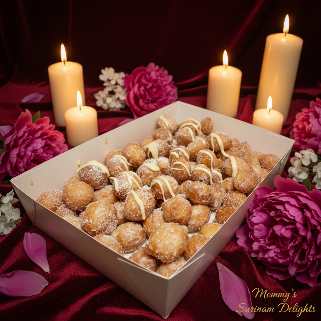 Gulab Jamun witte chocola
