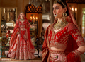 Crimson Royal Bridal Lehenga – 65407-1181-A