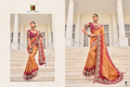 Shahi Poshak - Okergoud & Fuchsia Bridal Saree