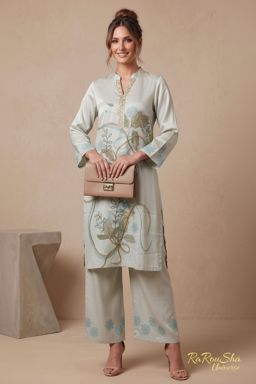 Salwar Kameez Co-ord Set – Voorkant