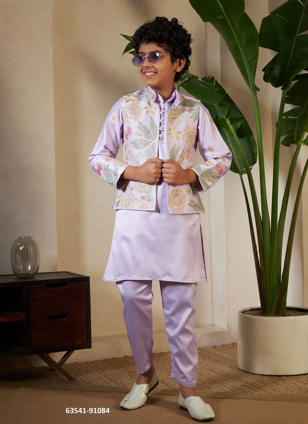 Shaif – Boys Kurta Pajama met Jasje