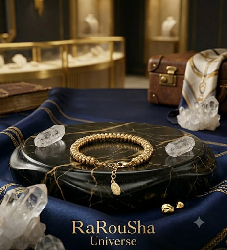 Gouden Herenarmband Roestvrij Staal