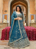 Royal Blue Plus Size Lehenga – 64780-5132-B
