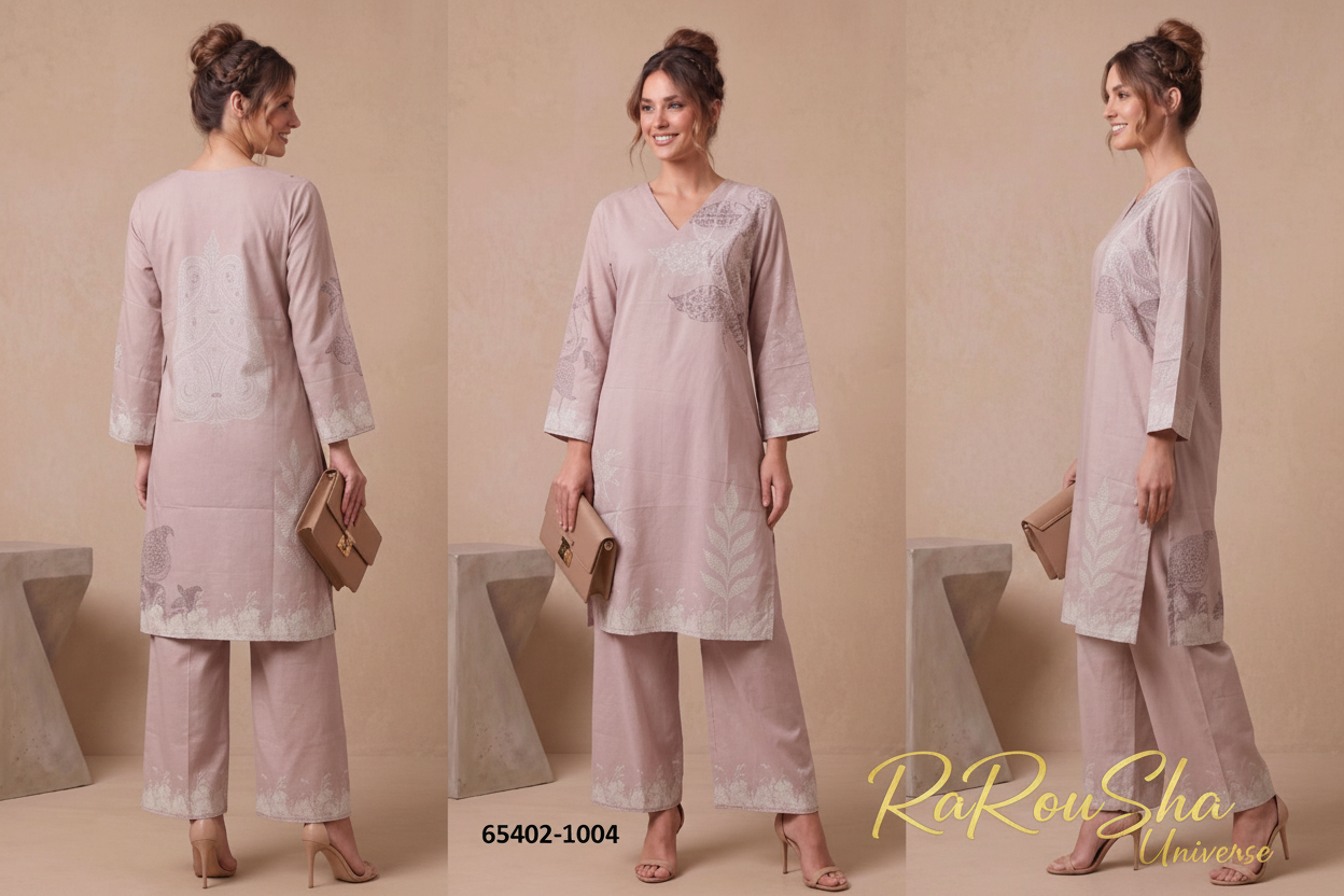Co-ord Set Dusty Roze – Alle poses
