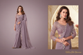 Dames Saree — Mauve