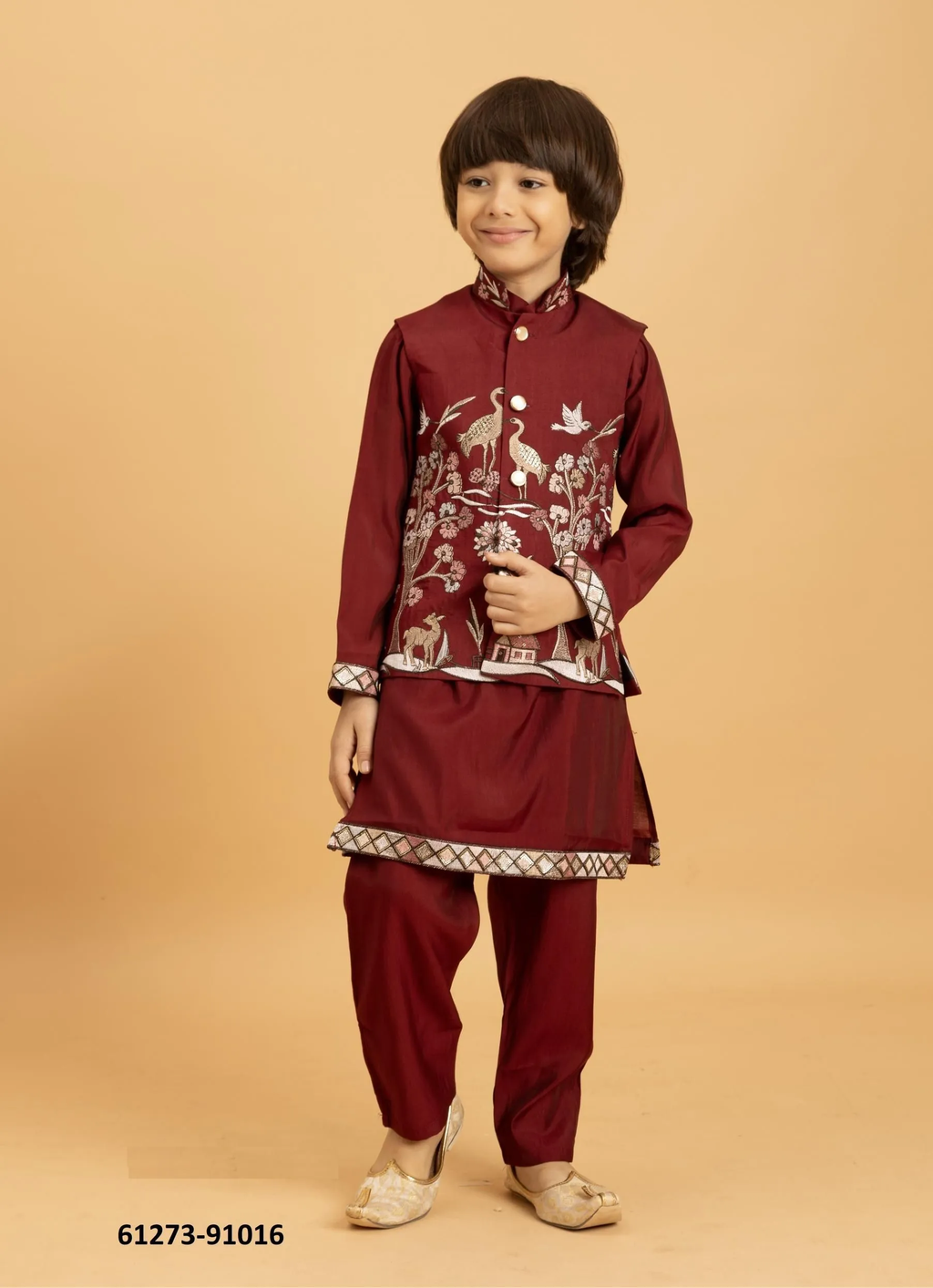 Sharief – Boys Kurta Pajama met Jasje