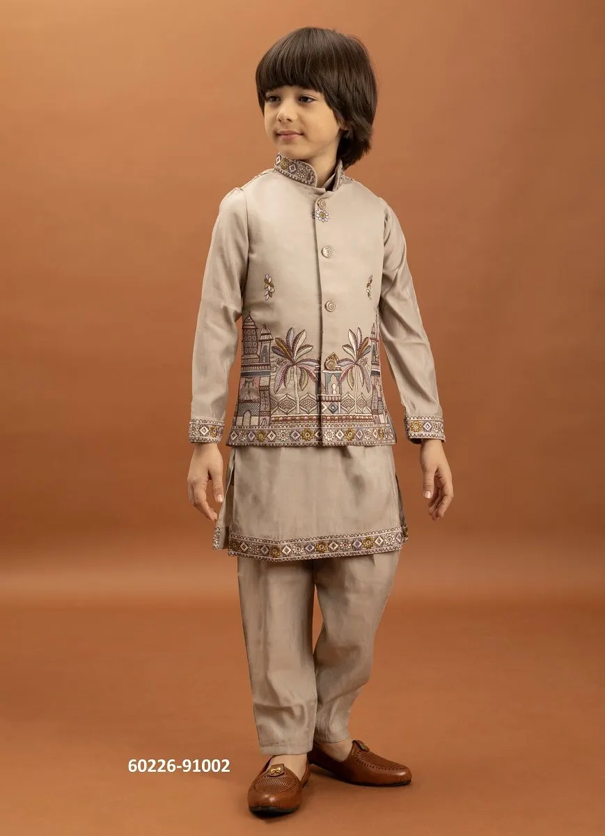 Rahiem – Boys Kurta Pajama met Jasje