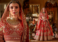 Scarlet Bloom Bridal Lehenga – 65407-1189-A