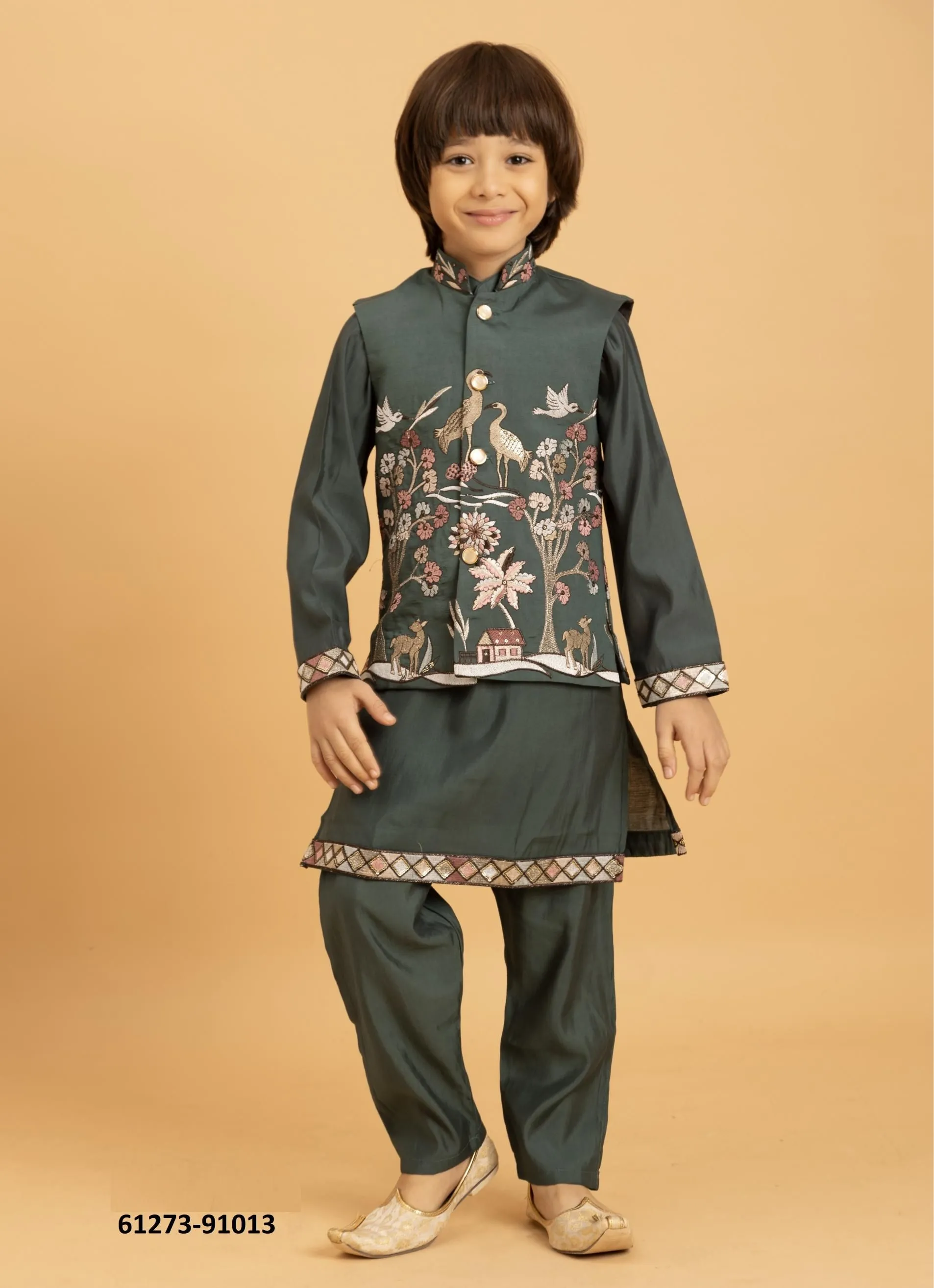 Sharief – Boys Kurta Pajama met Jasje