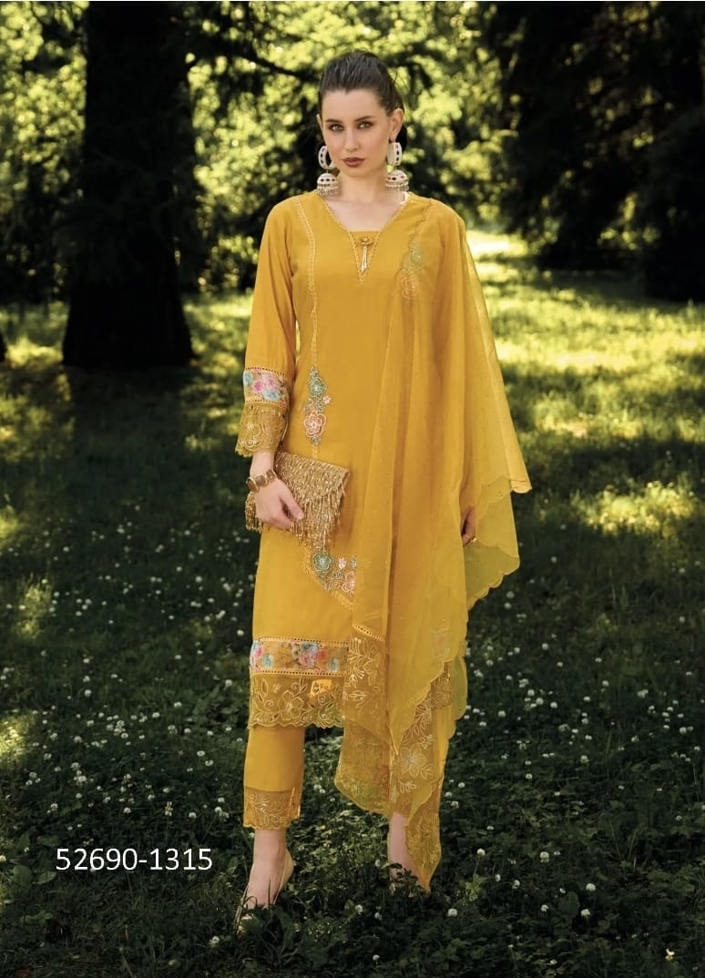Dames Salwar Kameez – Luxe Borduursel met Dupatta