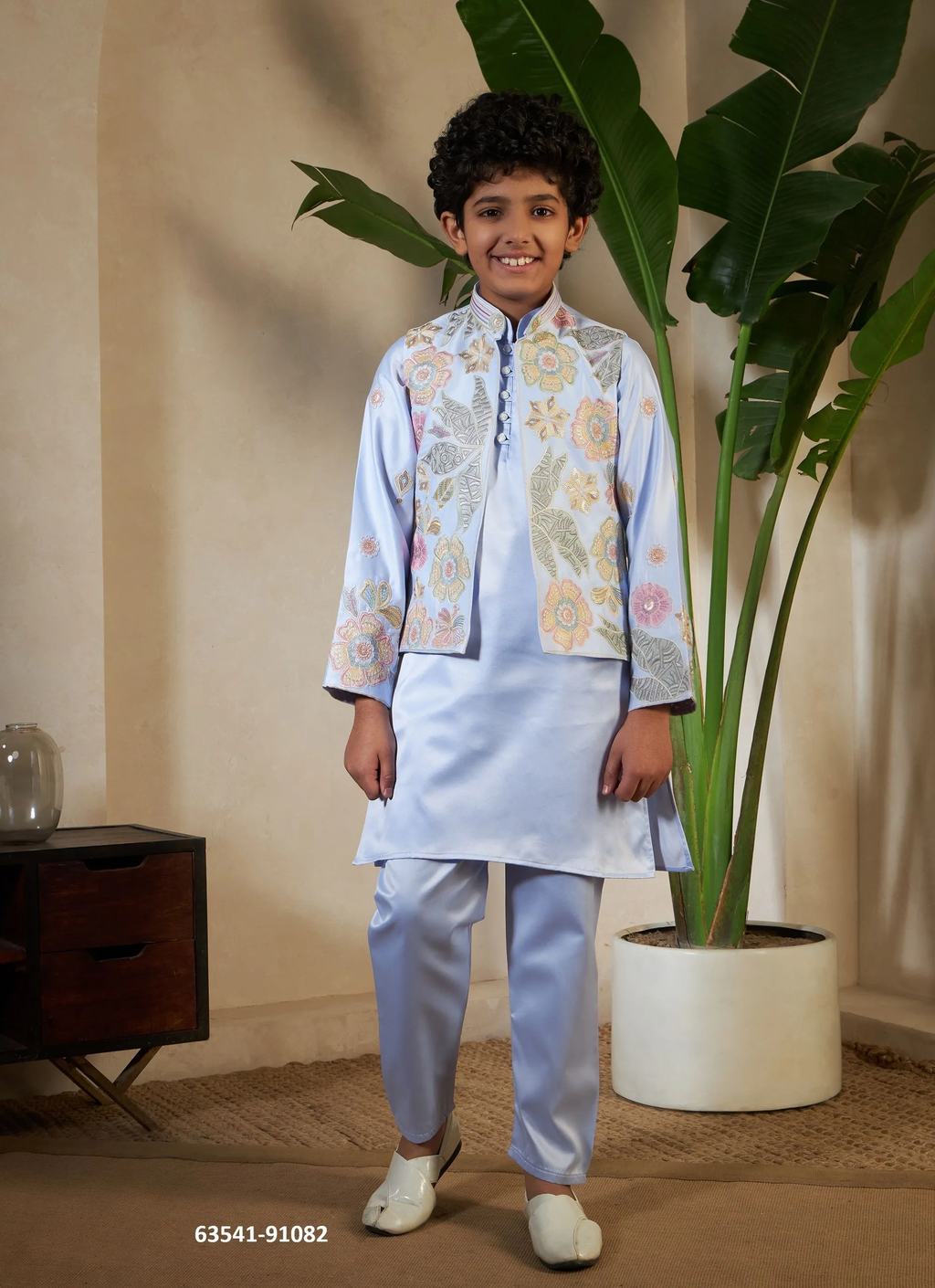 Shaif – Boys Kurta Pajama met Jasje
