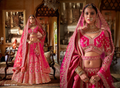 Hot Pink Bridal Lehenga – 65407-1181-C