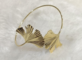 Gouden Ginkgo Blad Bajuband - Bovenarmband