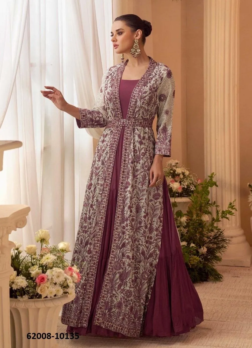 Medina – Abaya Dress (Paars)
