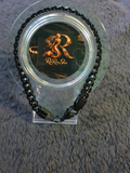 Zwarte Franco Schakelarmband – Heren
