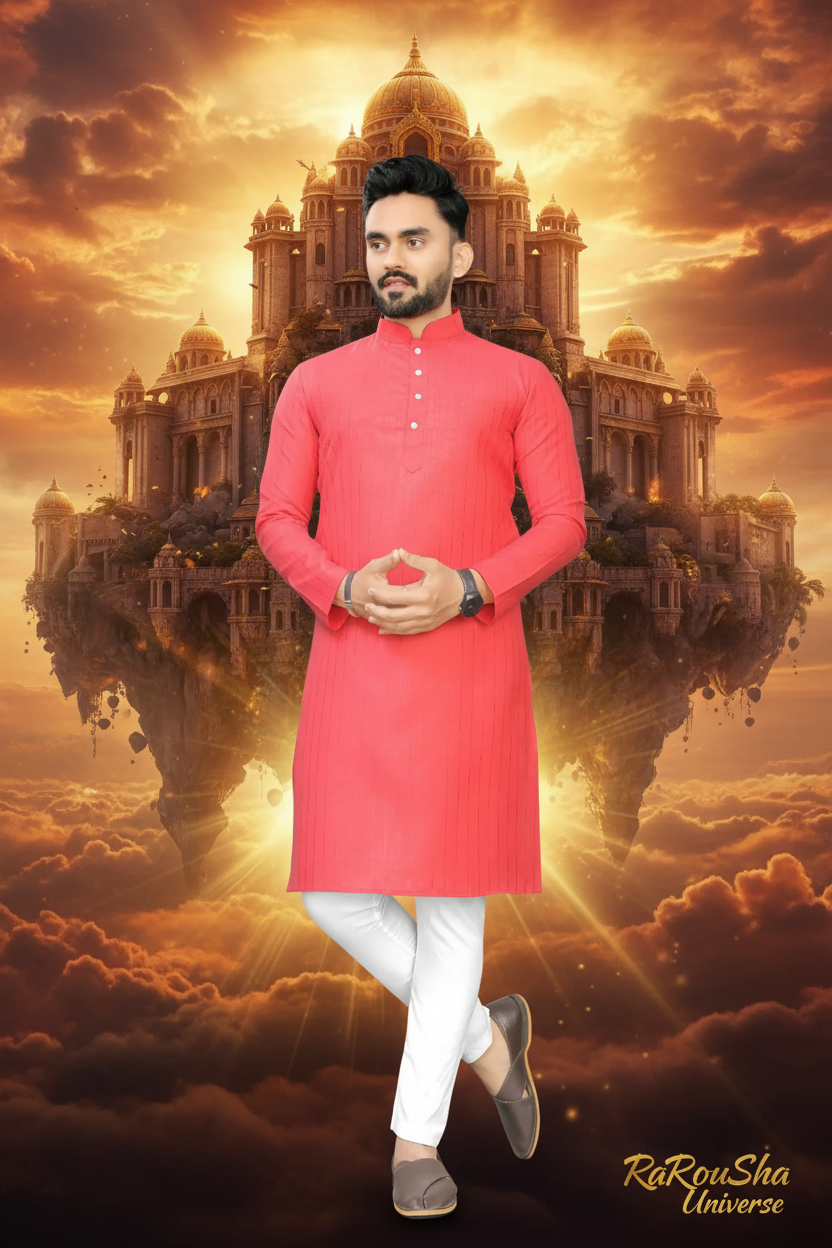 Koraalrood Kurta - Episch fantasie