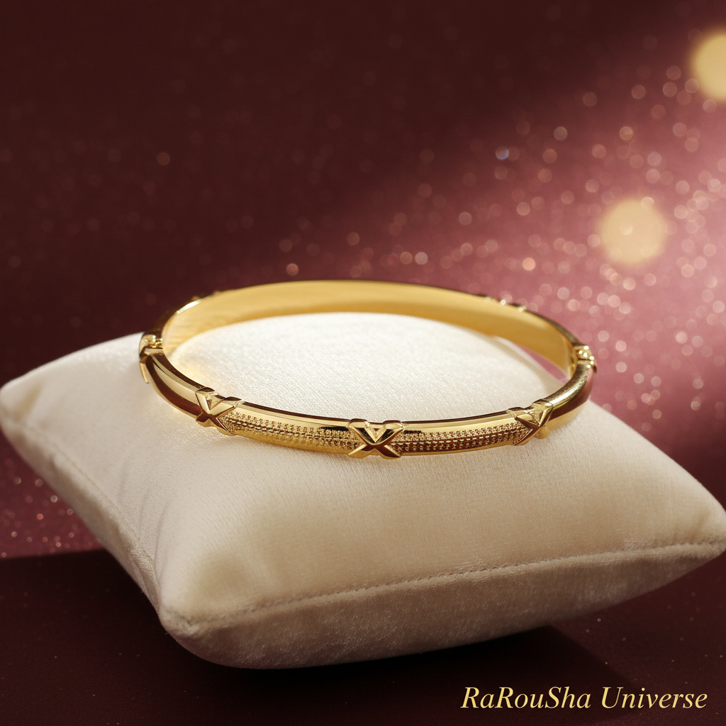 Luxe gouden armband gecorrigeerd