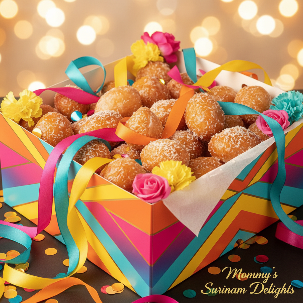 Mommy's Surinam Delights - vrolijke luxe verpakking