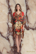 Red Black Kaftan - marmer v2