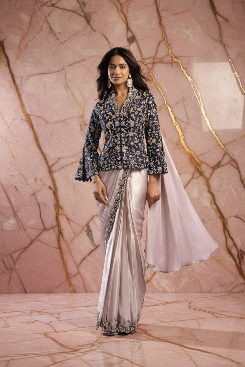 Selene Blush Pink - Marble Background